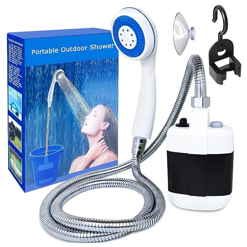 Ducha regadera de camping portátil