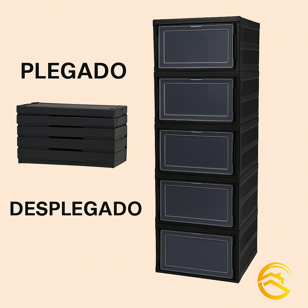 ORGANIZADOR ZAPATOS PLEGABLE 6 NIVELEScp