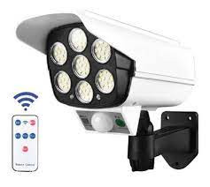 Lampara Solar Tipo Camara con Sensor De