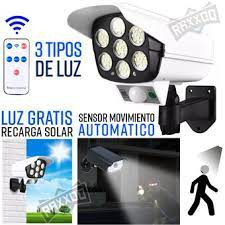 Miniatura 2 de Lampara Solar Tipo Camara con Sensor De