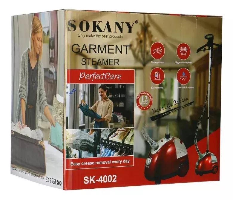 Miniatura 4 de plancha a vapor sokany