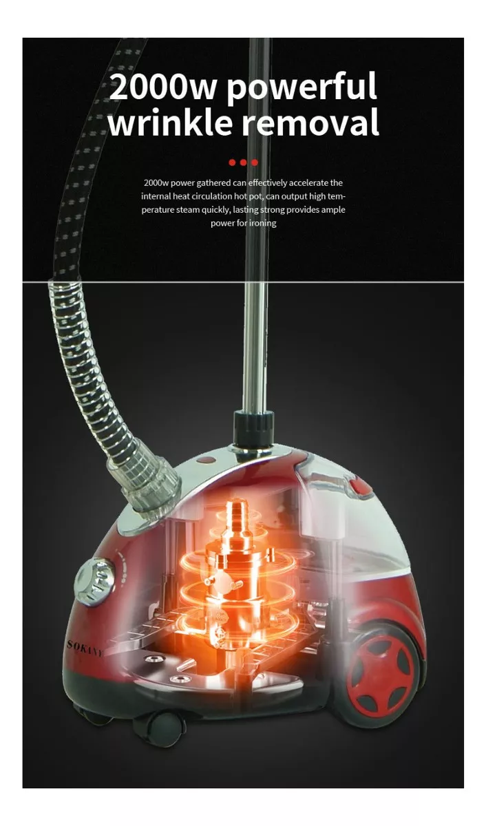 Miniatura 5 de plancha a vapor sokany