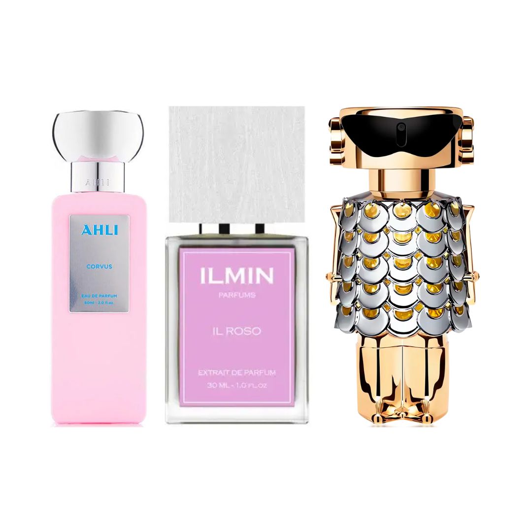 PERFUMES AHLICORVUS+ILMINROSSO+FAMME