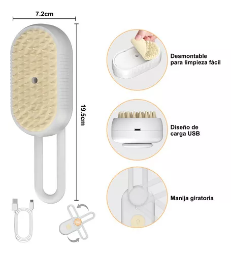 Miniatura 5 de Cepillo Vapor Automático Mascotas