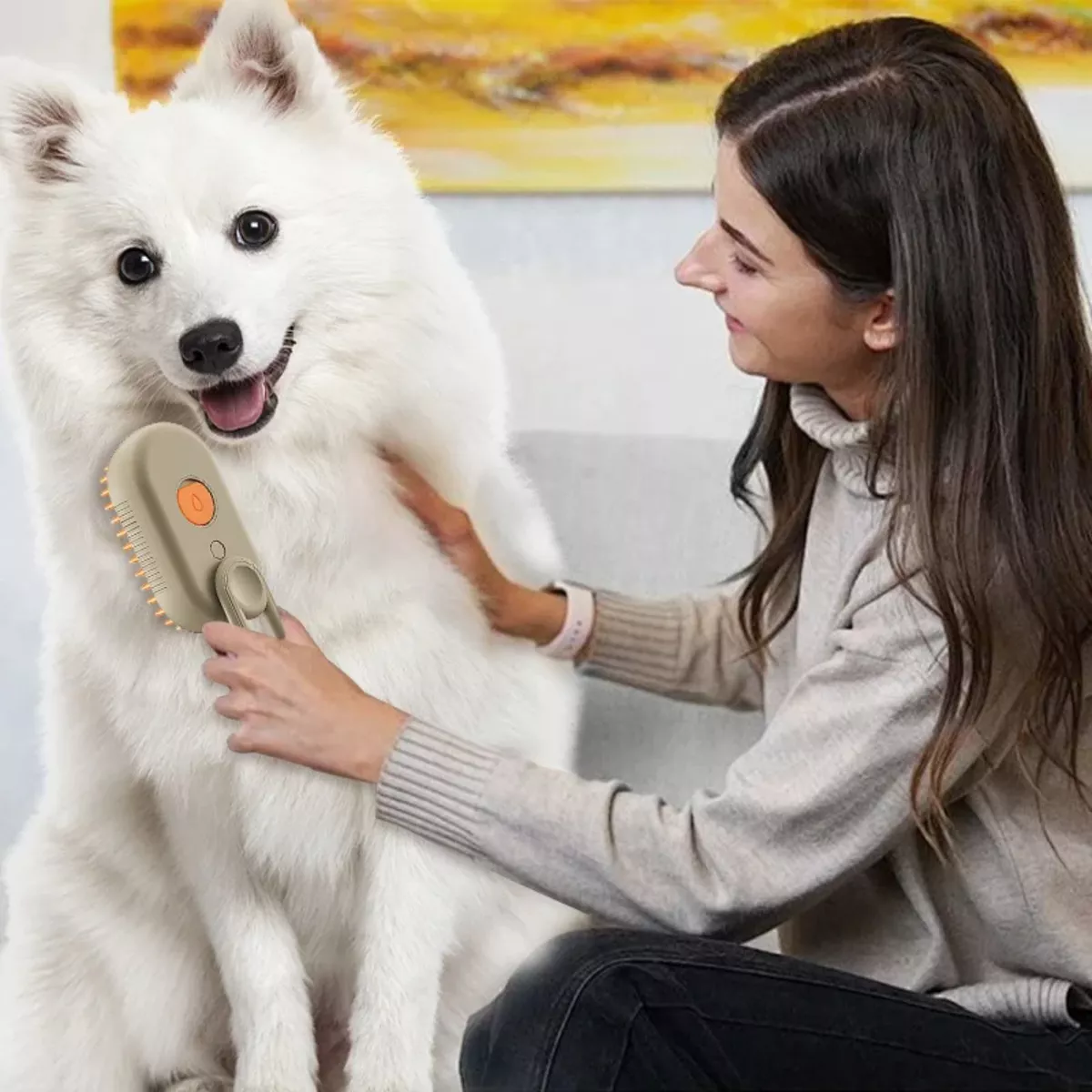 Miniatura 3 de Cepillo Vapor Automático Mascotas