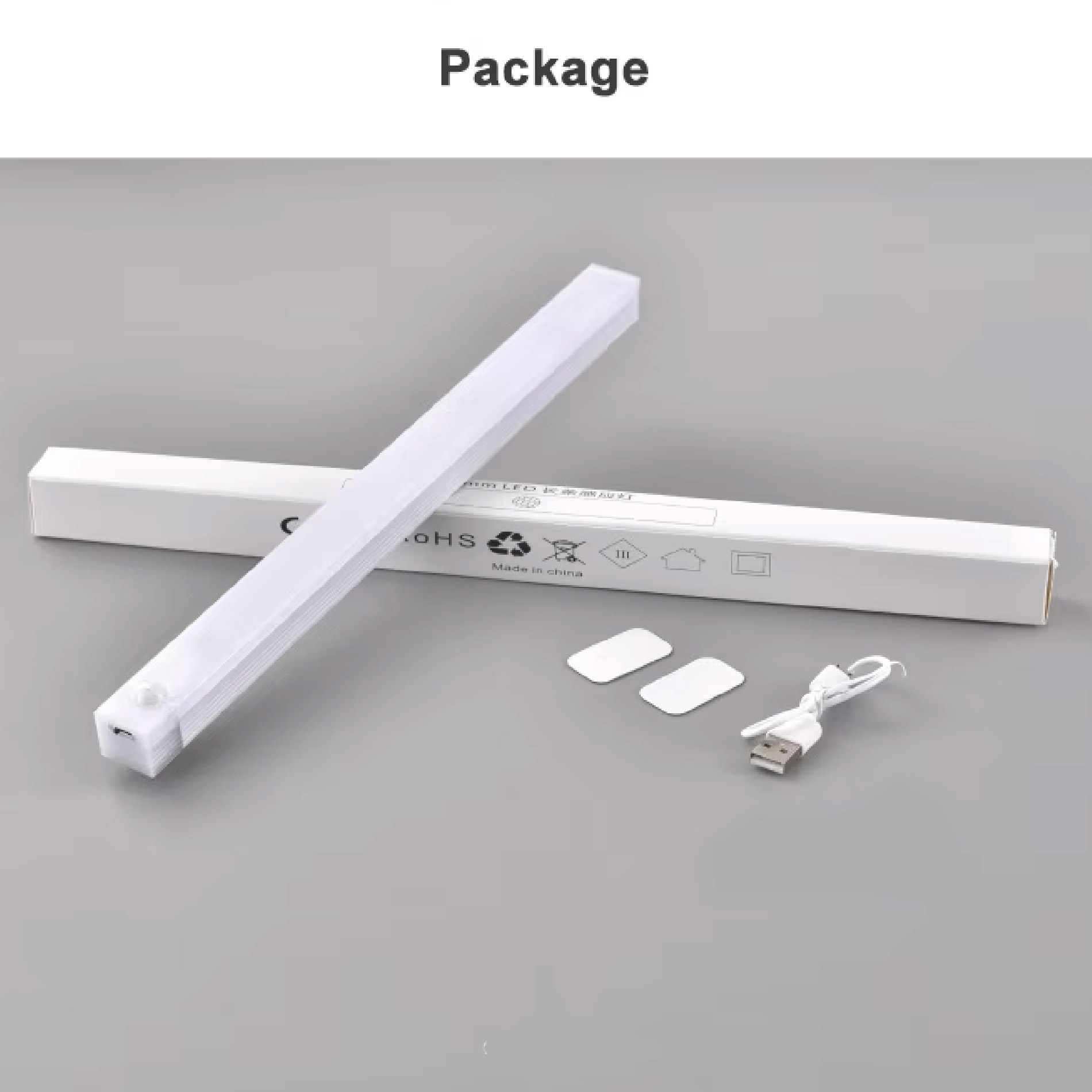 Miniatura 2 de Lampara Sensor Movimiento Magnetica 20cm