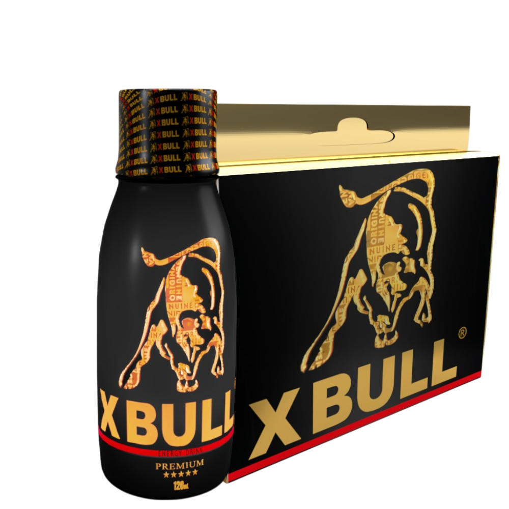 Promo X-Bull 5Tab + Jarabe X-Bull 120mL
