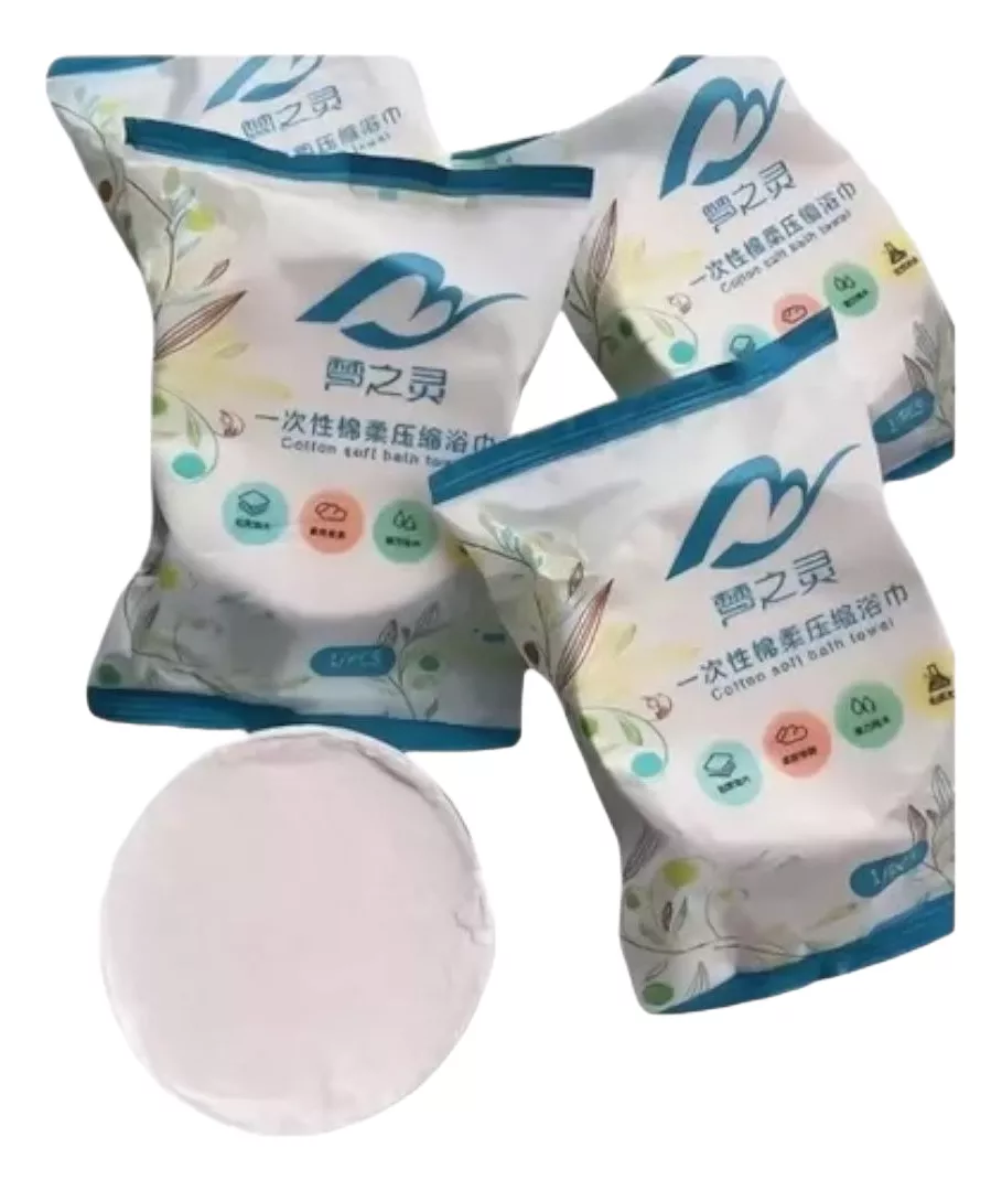 Toalla Comprimida De Baño -portatil Viaj