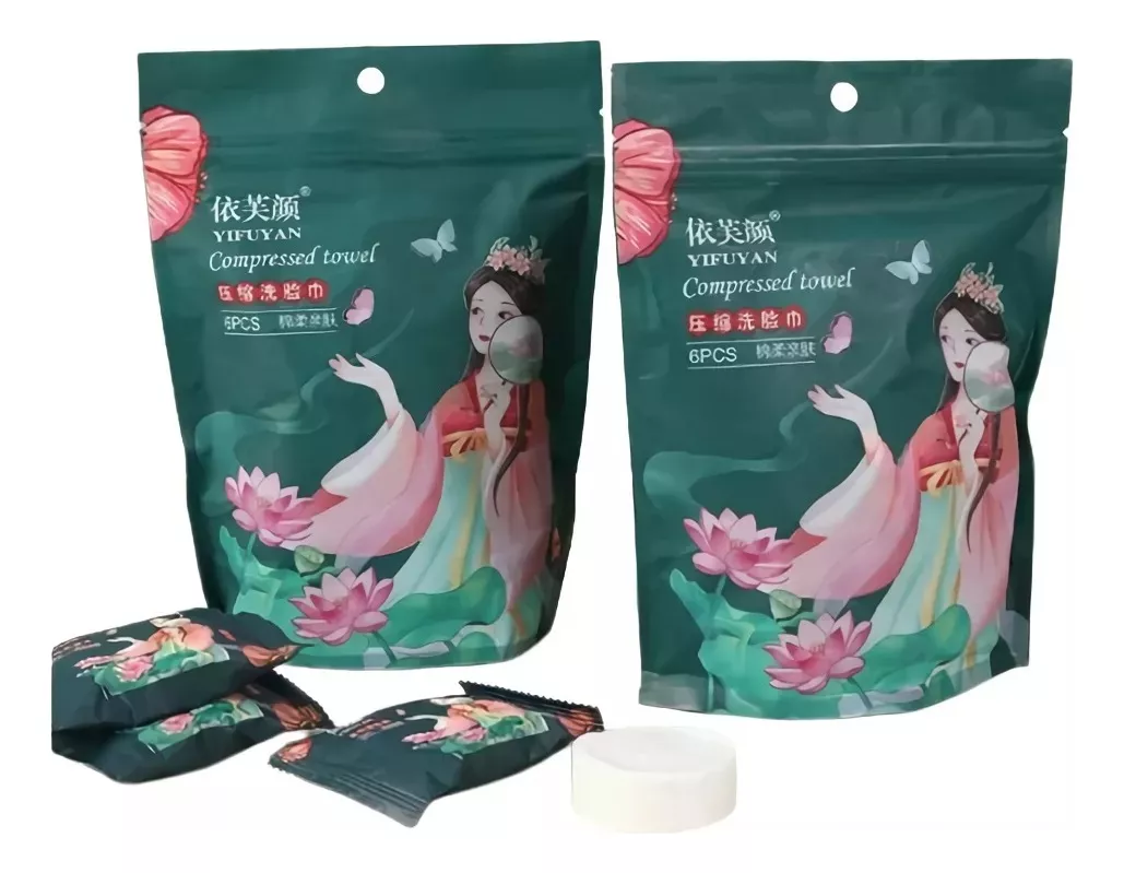 Miniatura 2 de Toalla Maquillaje Comprimida X6