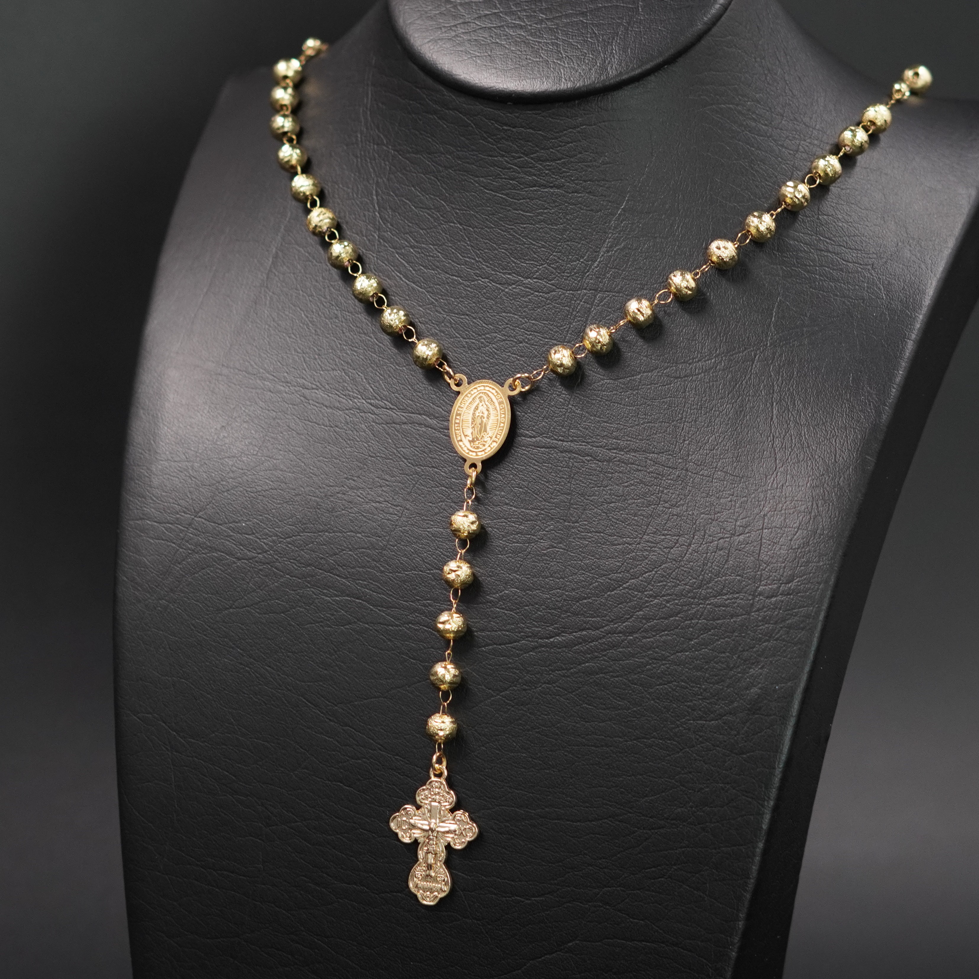 Miniatura 2 de CAMANDULA DORADA DIAMANTADA