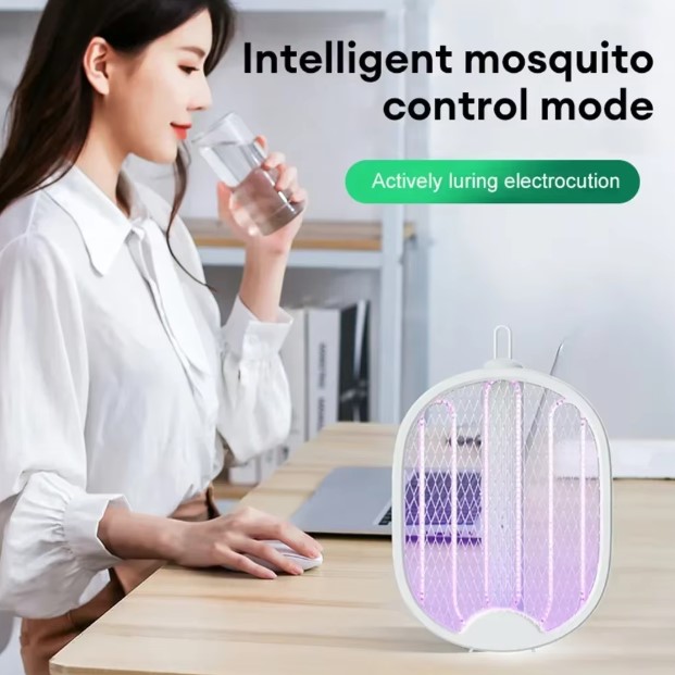 Miniatura 3 de Raqueta Mata Moscas/zancudos 4 En 1 Reca