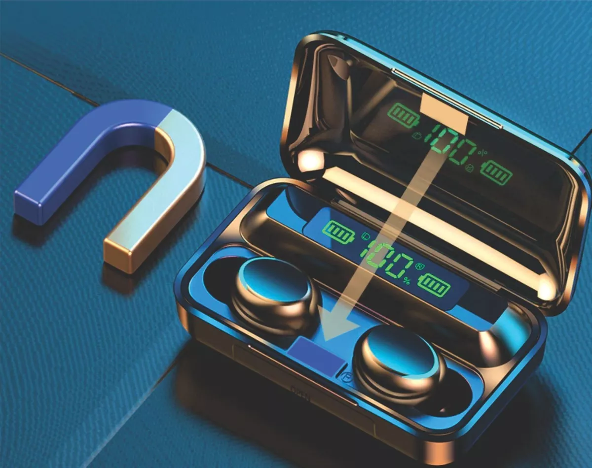 Miniatura 2 de AUDÍFONOS INLÁMBRICOS BLUETOOH F9