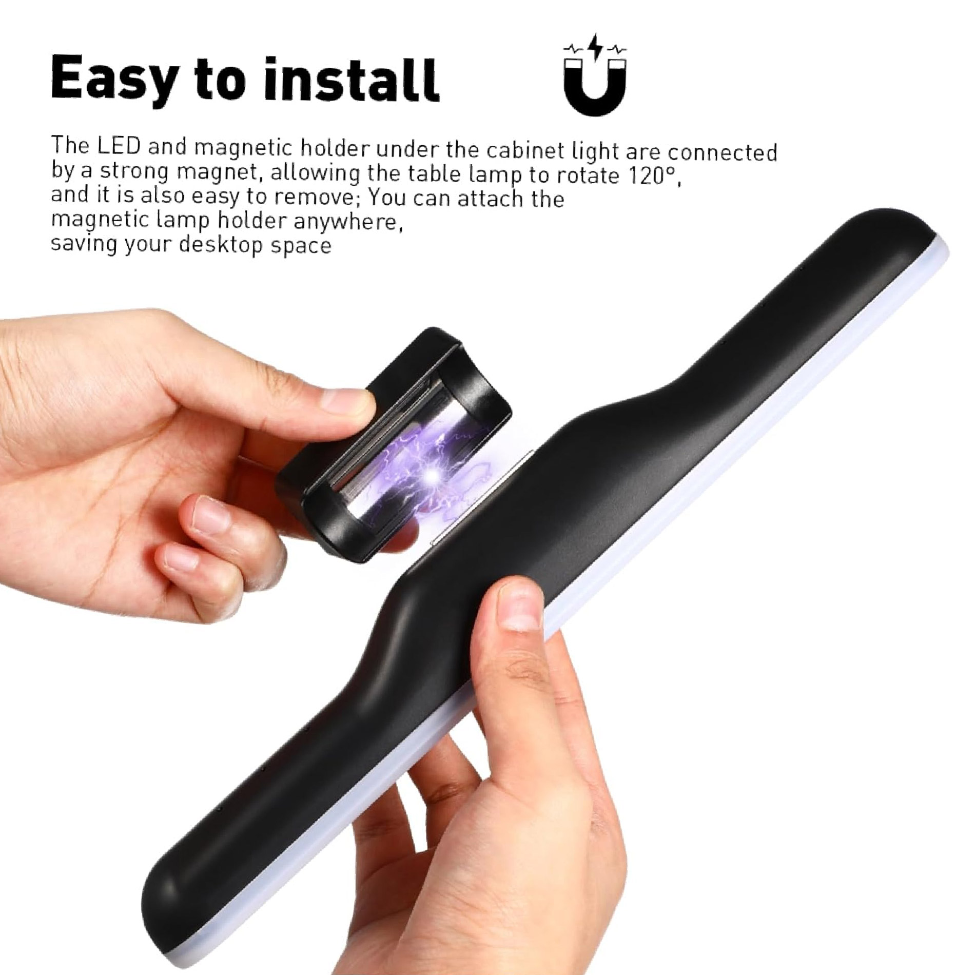 Lampara Led Magnetica Tactil Recargable