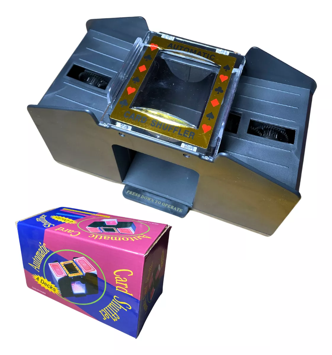 BARAJADOR MEZCLADOR AUTOMÁTICO CARTAS