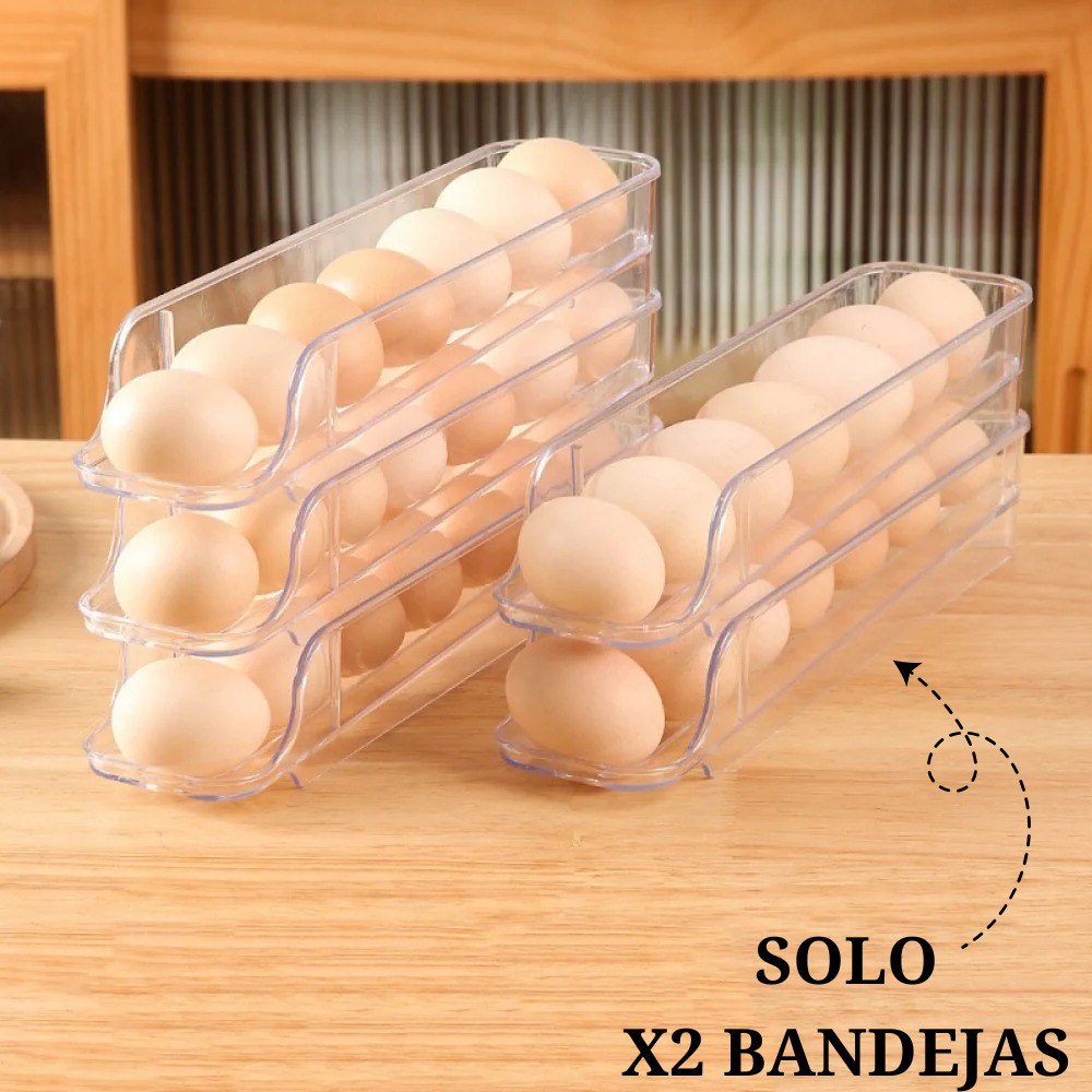 Miniatura 2 de Bandeja Soporte De Huevos 2 Niveles