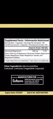 Miniatura 3 de Magnesio Complex - Satoomi