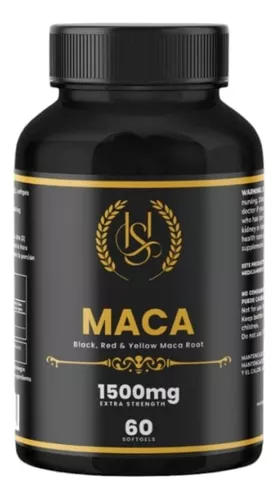 Miniatura 2 de Maca Negra En Softgels - satoomi