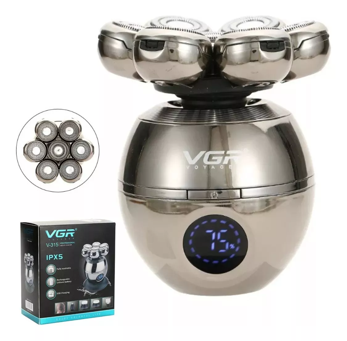 Maquina de Afeitar VGR 315 5 EN 1