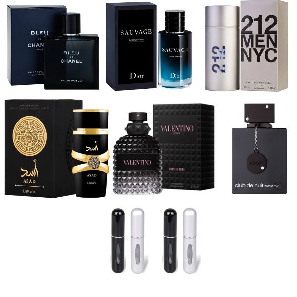 ADVANCE 6 PERFUMES + 4 PERFUMEROS