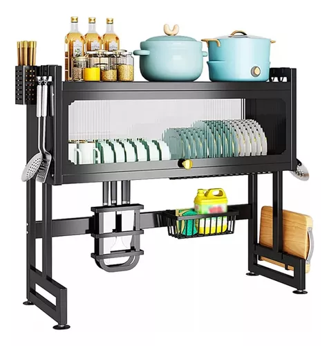 ESCURRIDOR DE LOZA CON TAPA 65CM