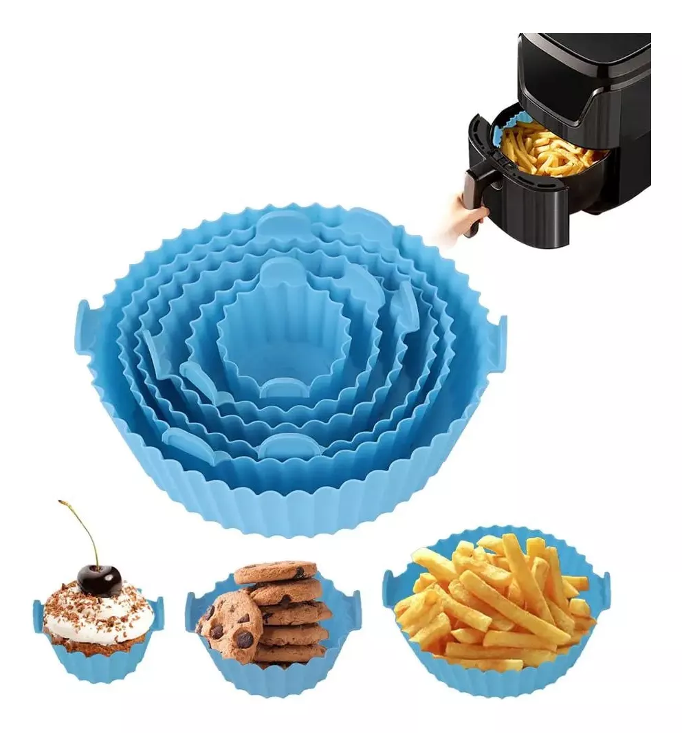 Miniatura 2 de SET X6 BANDEJAS SILICONA PARA AIR FRYER