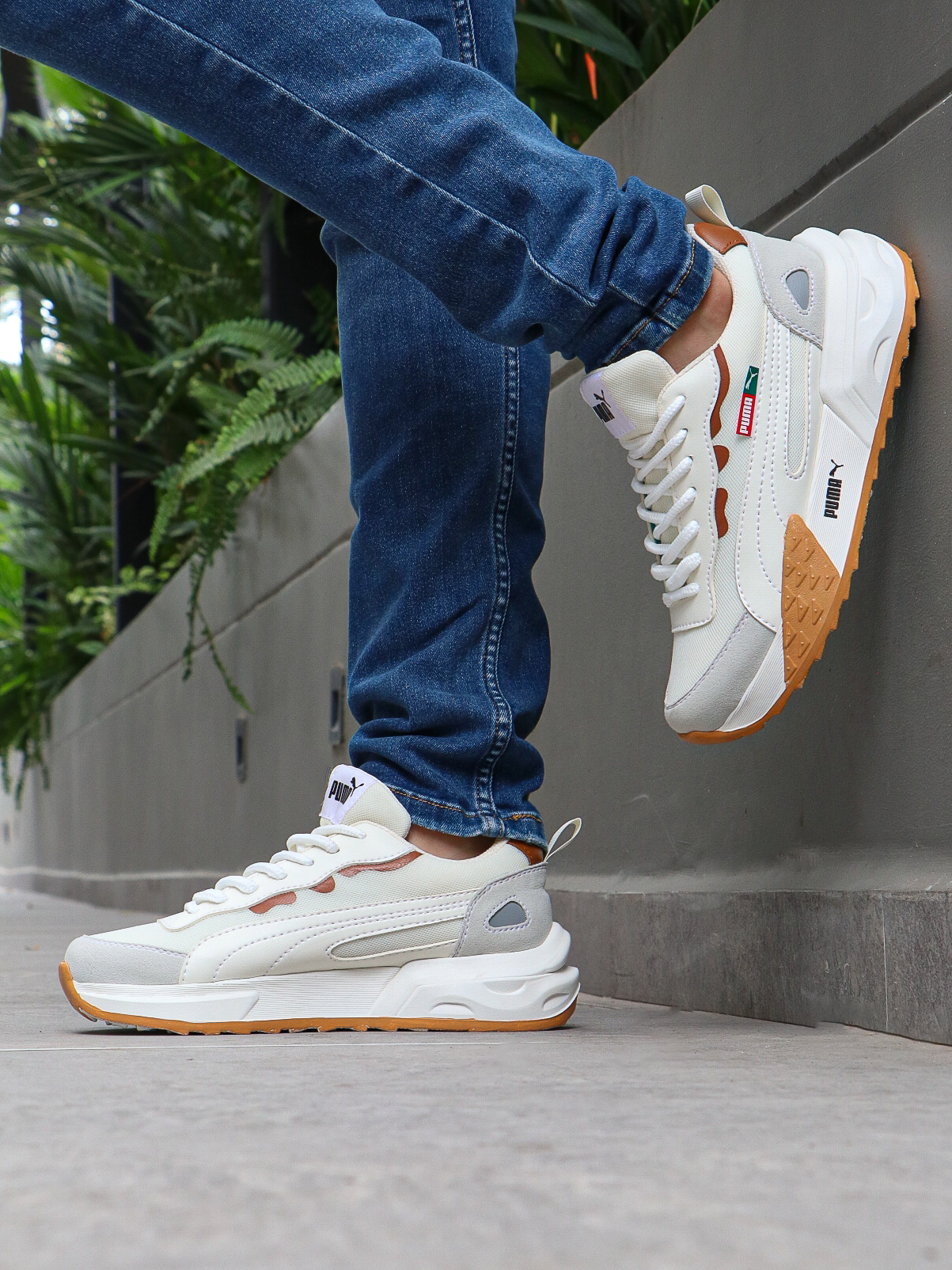 Vista 5 de PUMA AN9 - COLOR: BEIGE MIEL CAB, TALLA: 42