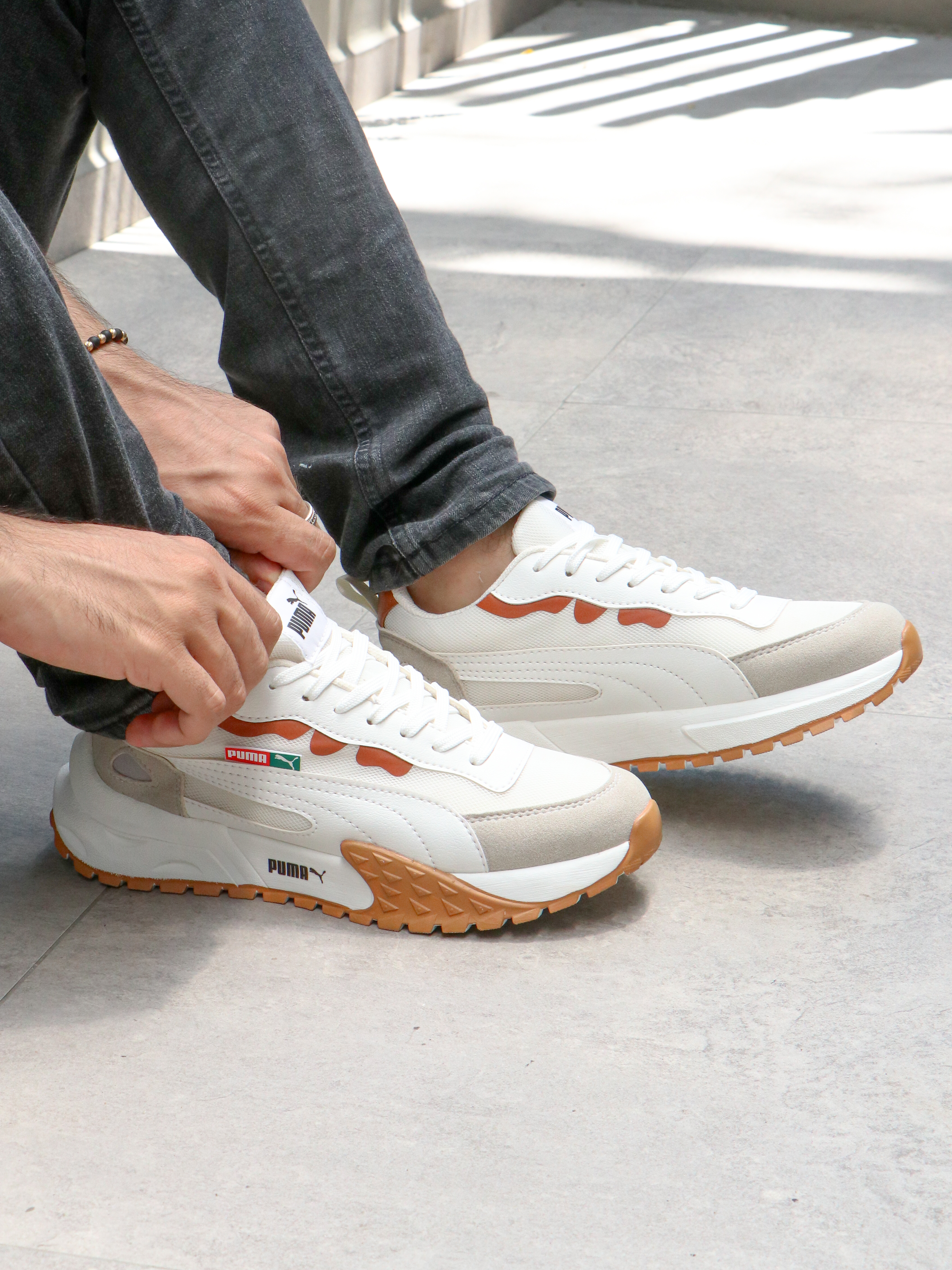 Vista 2 de PUMA AN9 - COLOR: BEIGE MIEL CAB, TALLA: 42