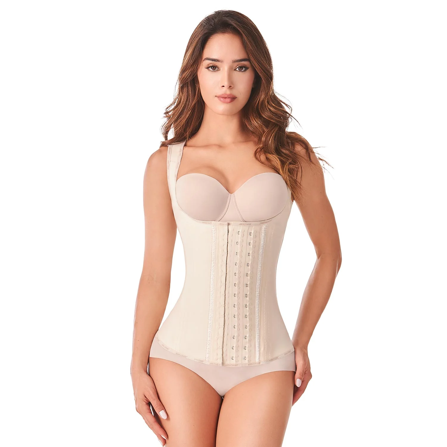 Vista 4 de CHALECO LATEX A LA VISTA - COLOR: NEGRO, TALLA: XS