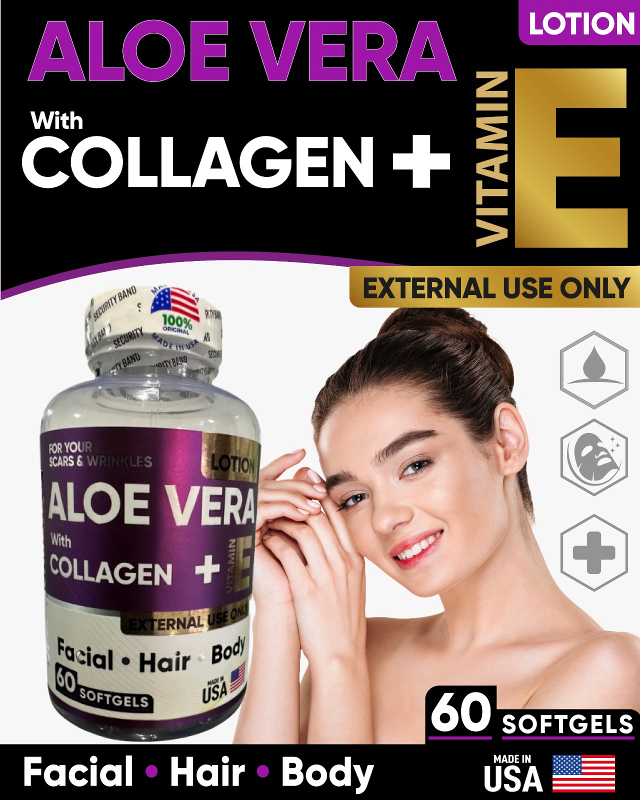 Aloe Vera Colageno + Vitamina E disponible en Yaxa Colombia