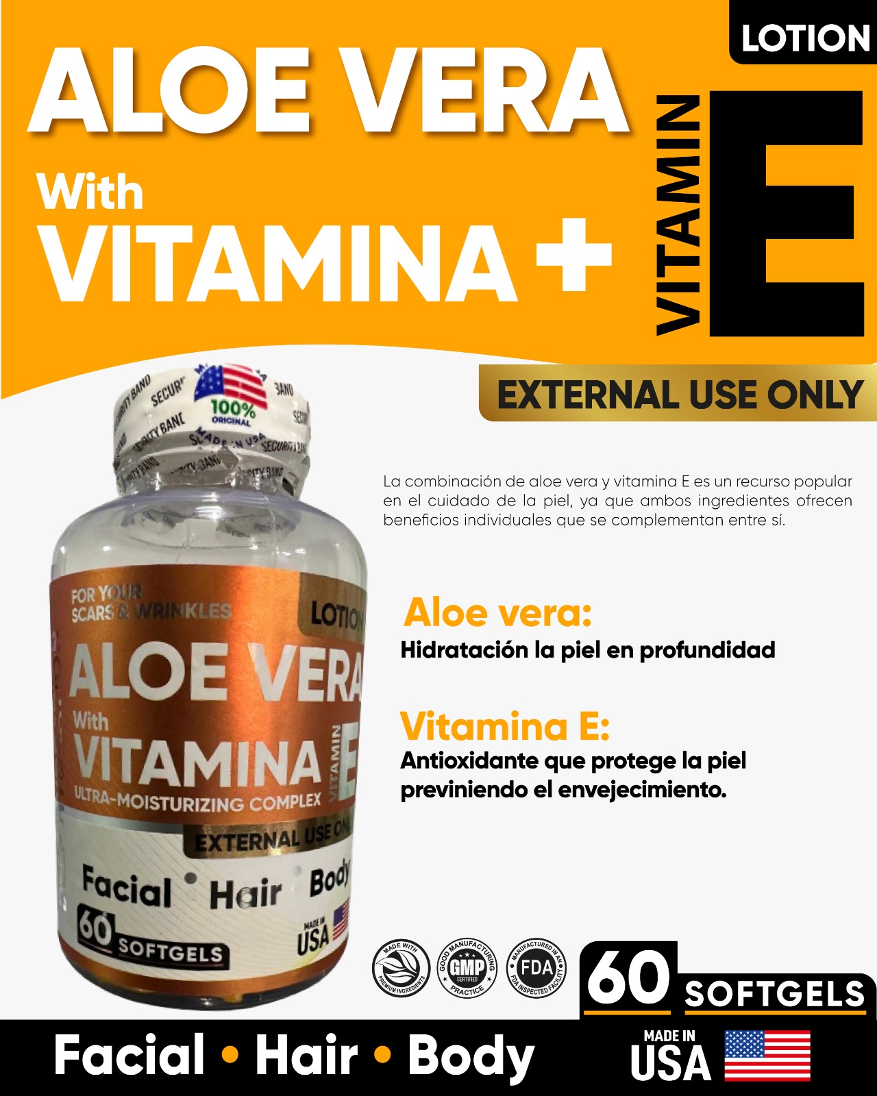 Aloe Vera y Vitamina E
