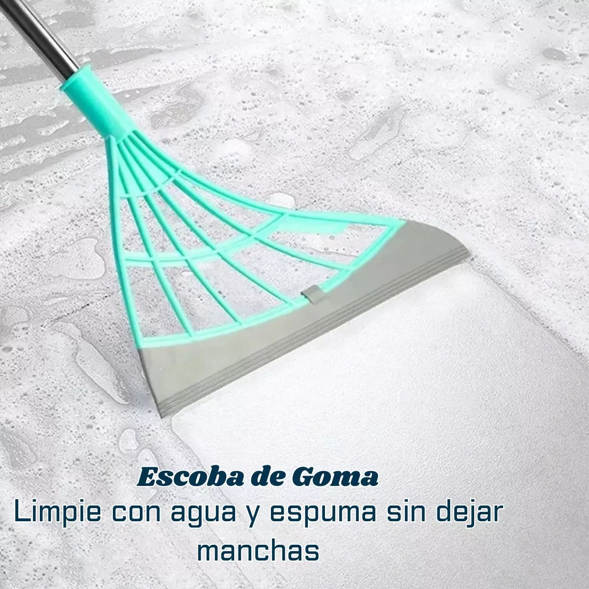 Escoba De Goma Magica 2 En 1