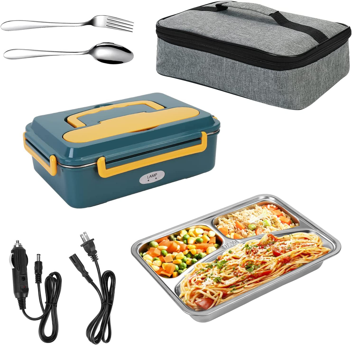 Lonchera Eléctrica Portátil Calentador