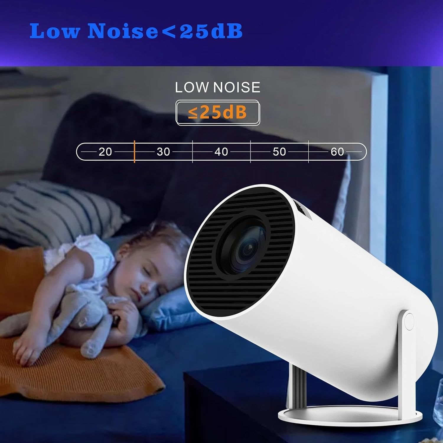 Miniatura 5 de Miniproyector HY300PRO para Dormitorio