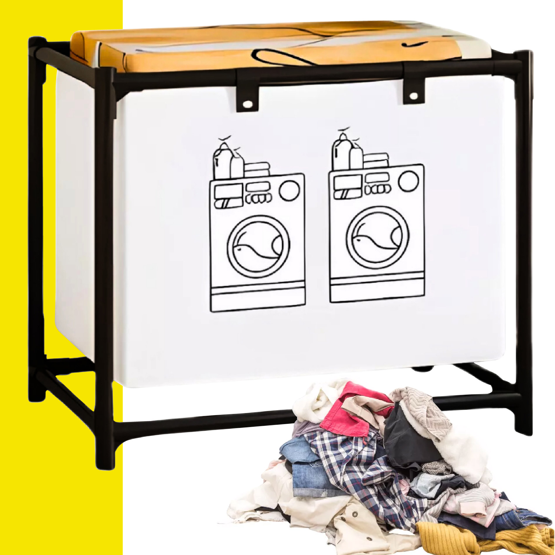 Miniatura 5 de Cesto Canasta Ropa Sucia Gran Capacidad