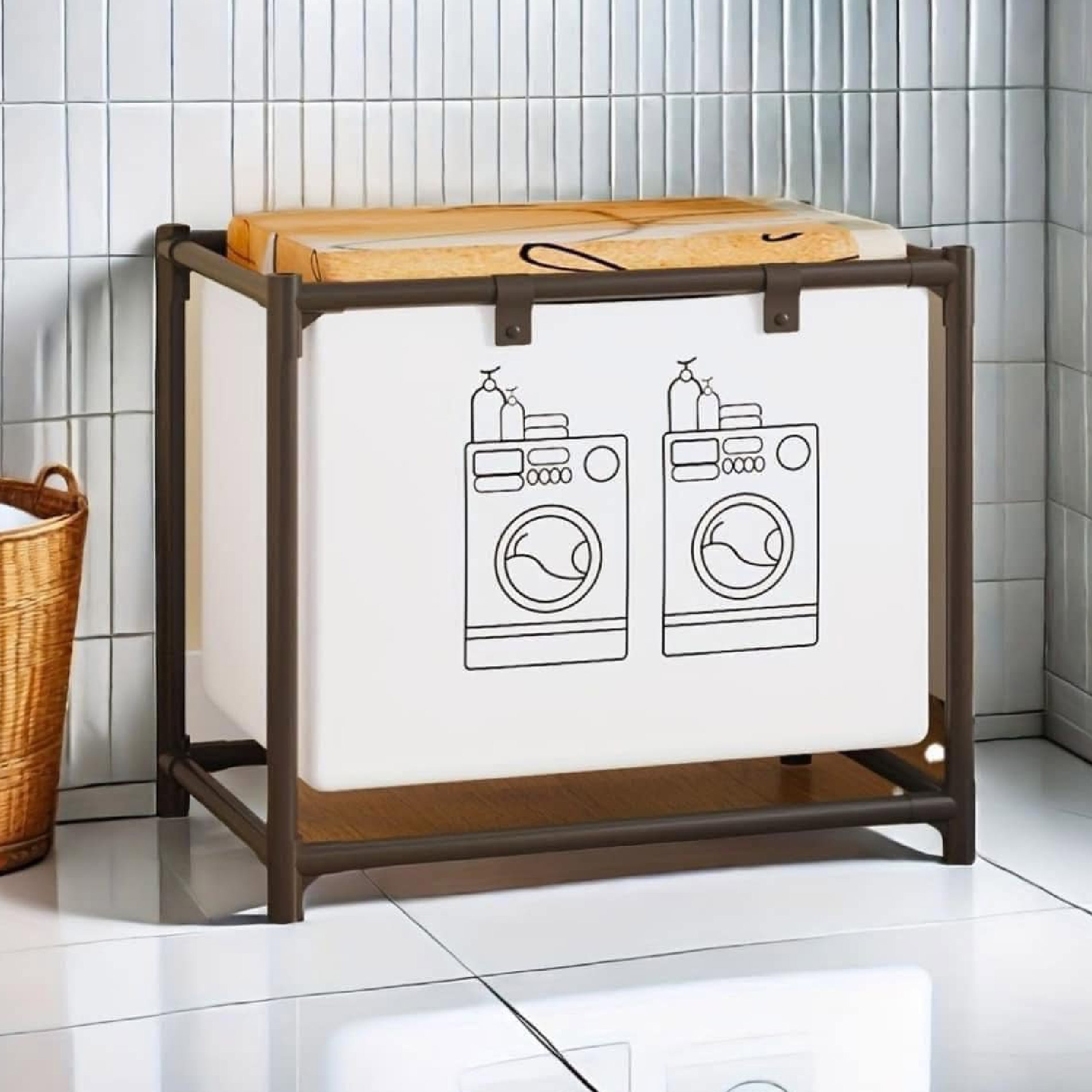 Miniatura 4 de Cesto Canasta Ropa Sucia Gran Capacidad