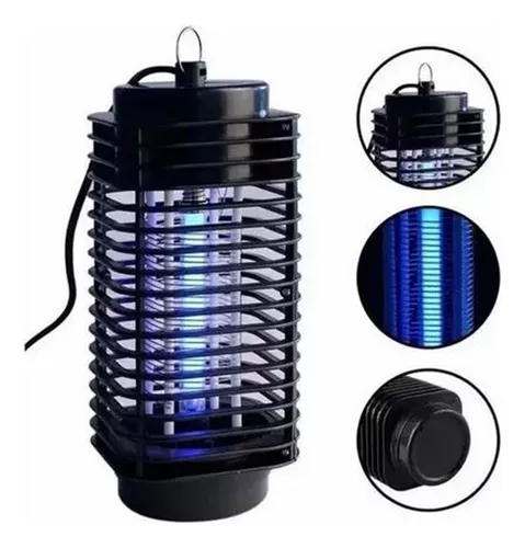 Miniatura 4 de Lampara mata zancudos atrapa moscos