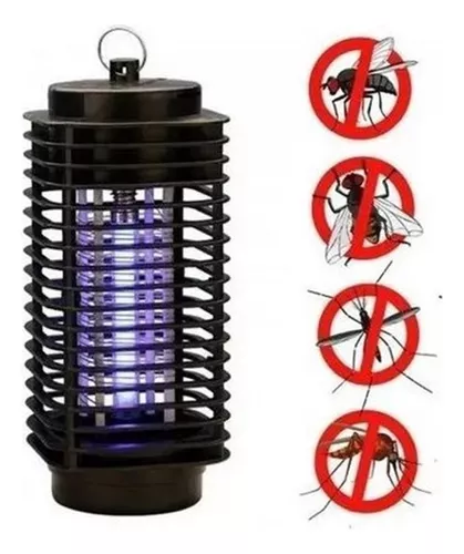 Miniatura 6 de Lampara mata zancudos atrapa moscos