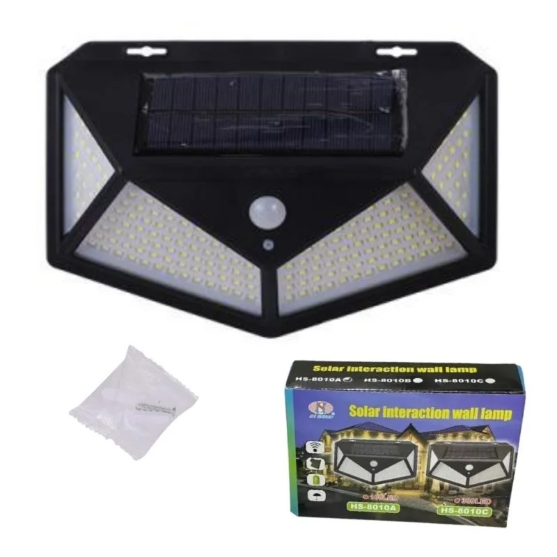 Lampara Solar 100 Leds