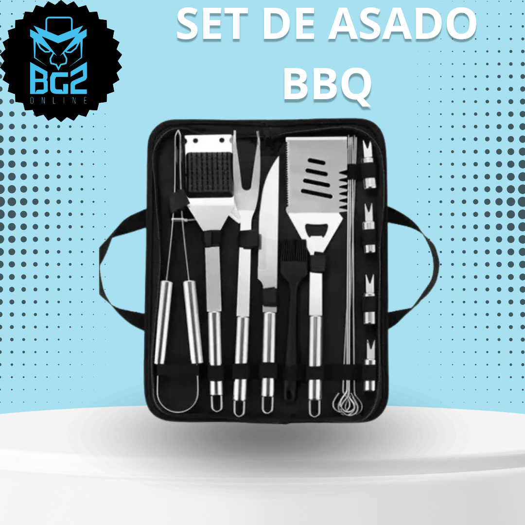SET DE ASADO BBQ