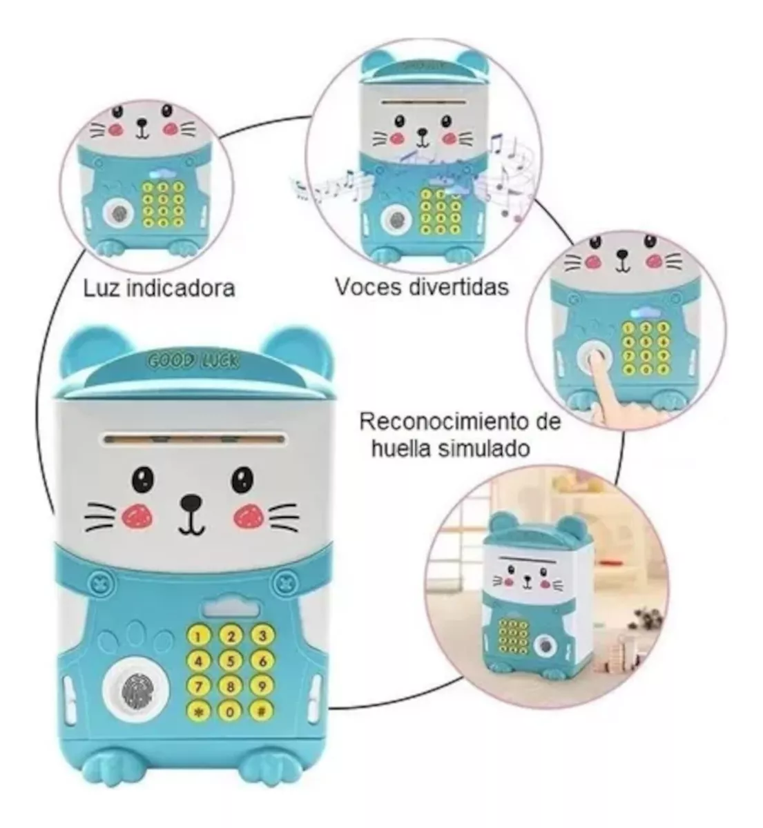 ALCANCÍA SIMULACIÓN DE CONTRASEÑA HUELLA