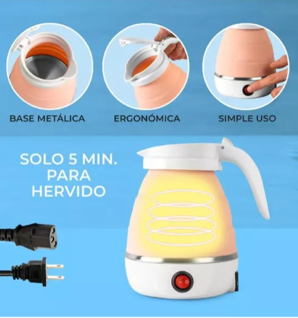Miniatura 3 de Hervidor De Agua Eléctrico Portátil 110V