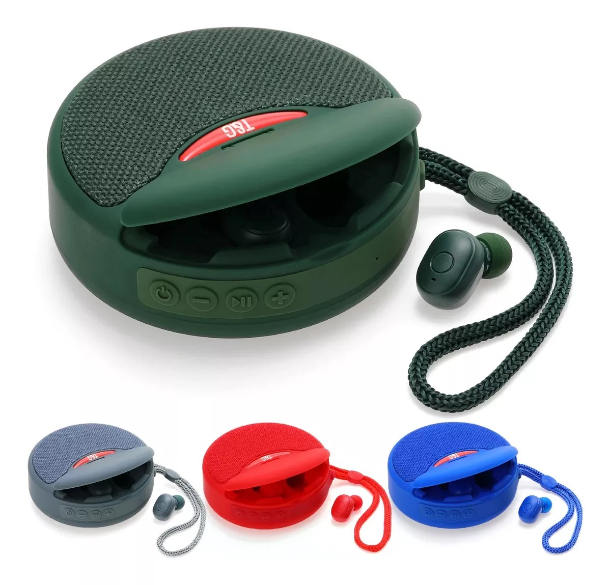 Miniatura 2 de Parlante T&G Con Audifonos Inalambricos