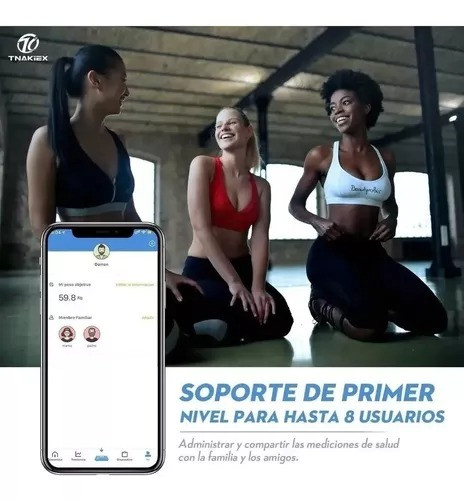 BASCULA INTELIGENTE PESA BLUETOOTH