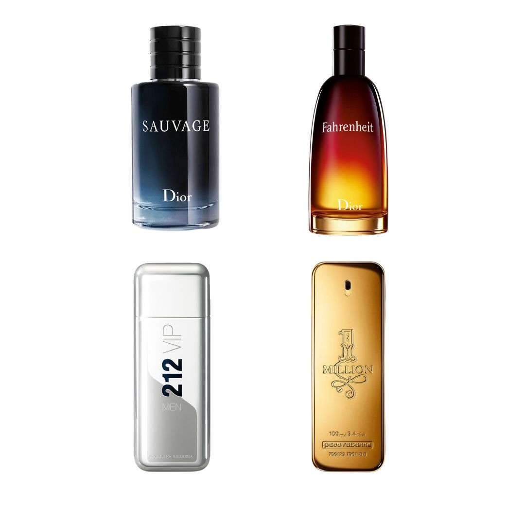 SAUVAGE+FHARENHEIT+212VIPMEN+ONEMILLION