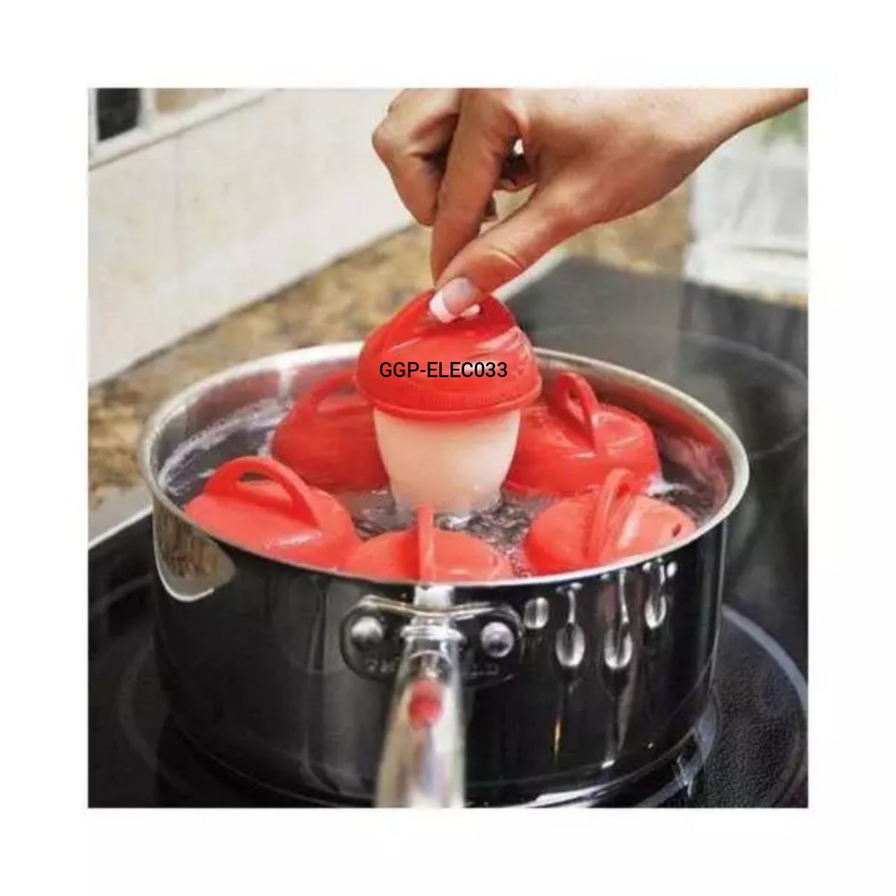 Miniatura 2 de HERVIDOR DE HUEVOS SILICONA X6