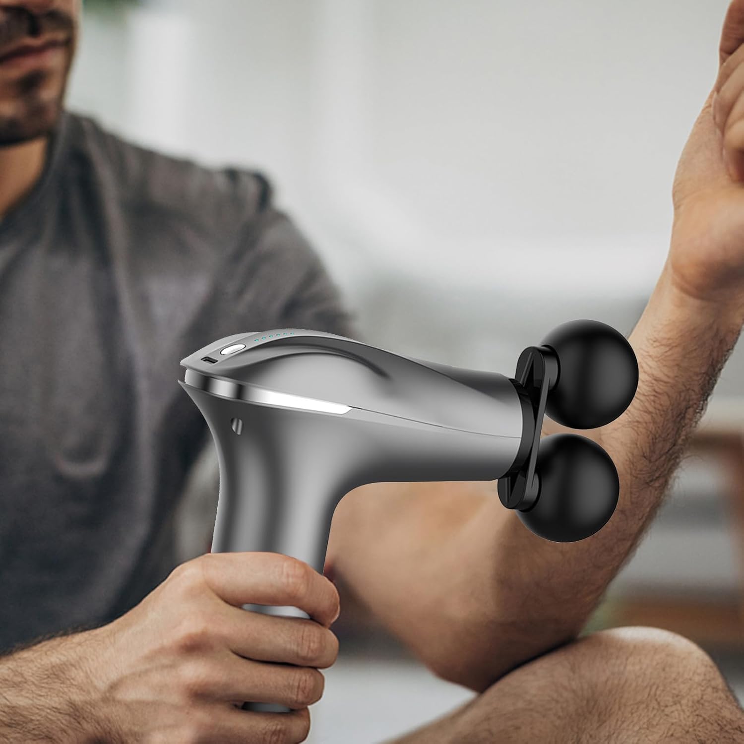 Miniatura 2 de Pistola Masaje Profundo Masajeador Musc