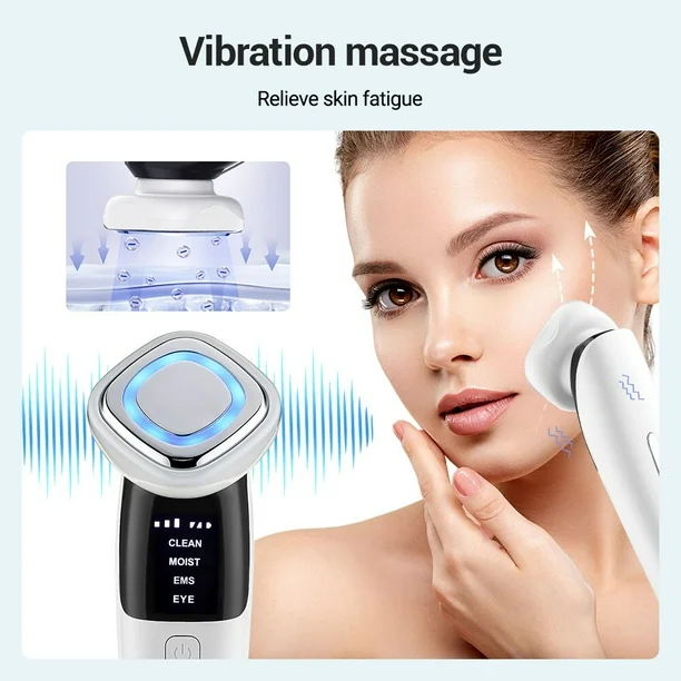 Masajeador facial ultrasónico portátil