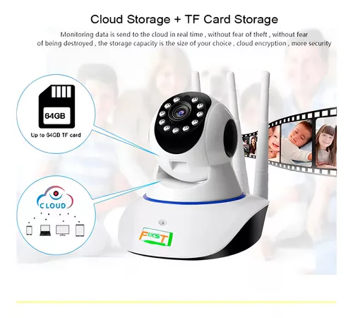 Camara Tres Antenas Robotica WiFi