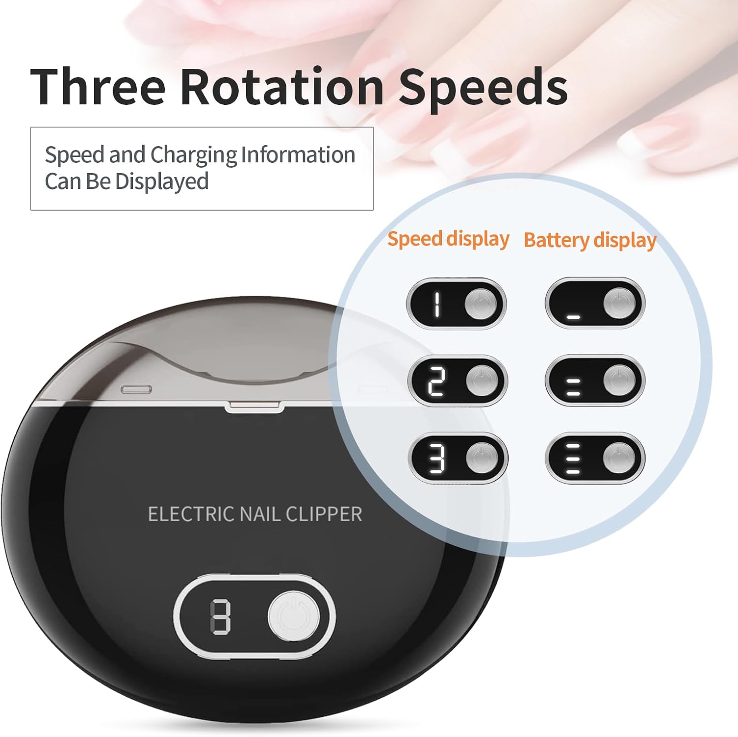 Miniatura 3 de CORTA UÑAS ELECTRICO