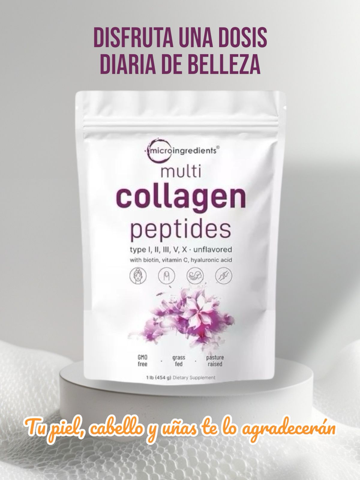 Multi collagen Peptidos  Colageno x4und